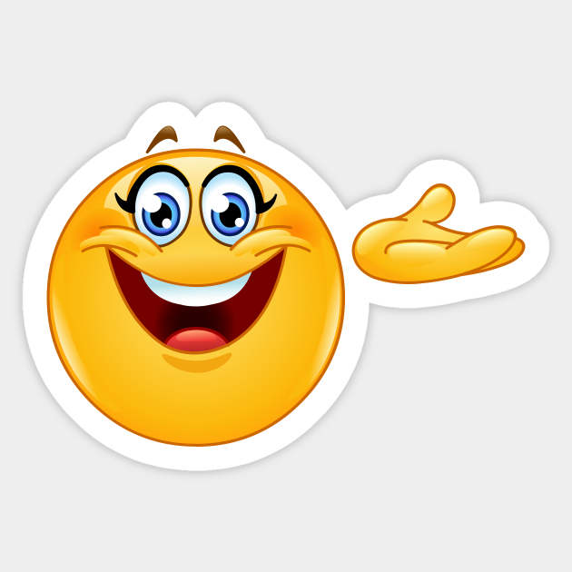 Information Desk Emoji Emoji Sticker TeePublic